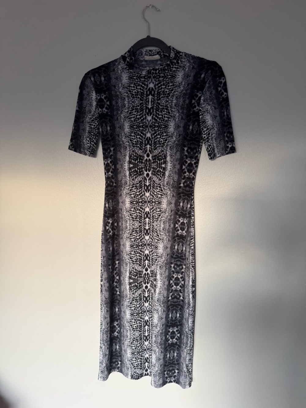 Altar'd State Snake-Print Bodycon Midi Dress